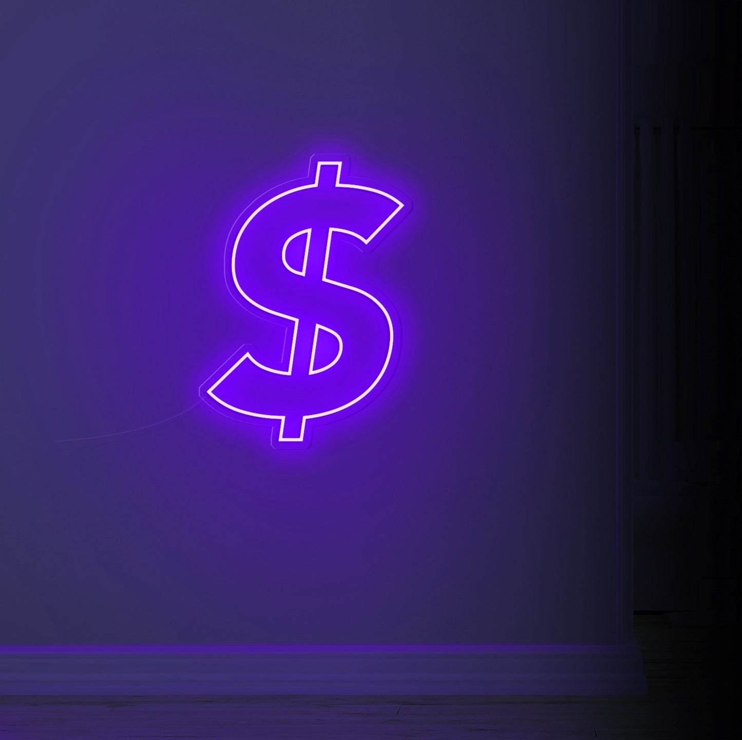 Dollar Sign Neon Sign