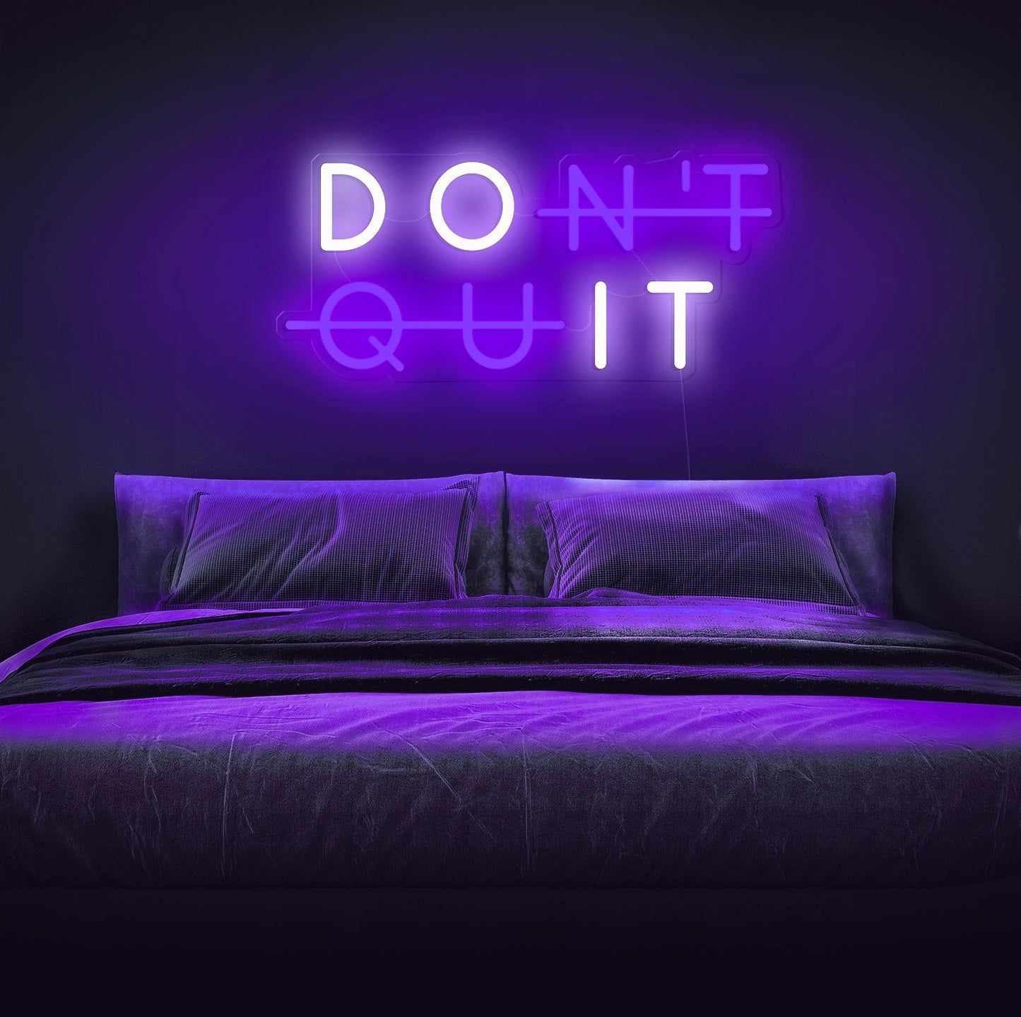 Don't Quit Neon Sign