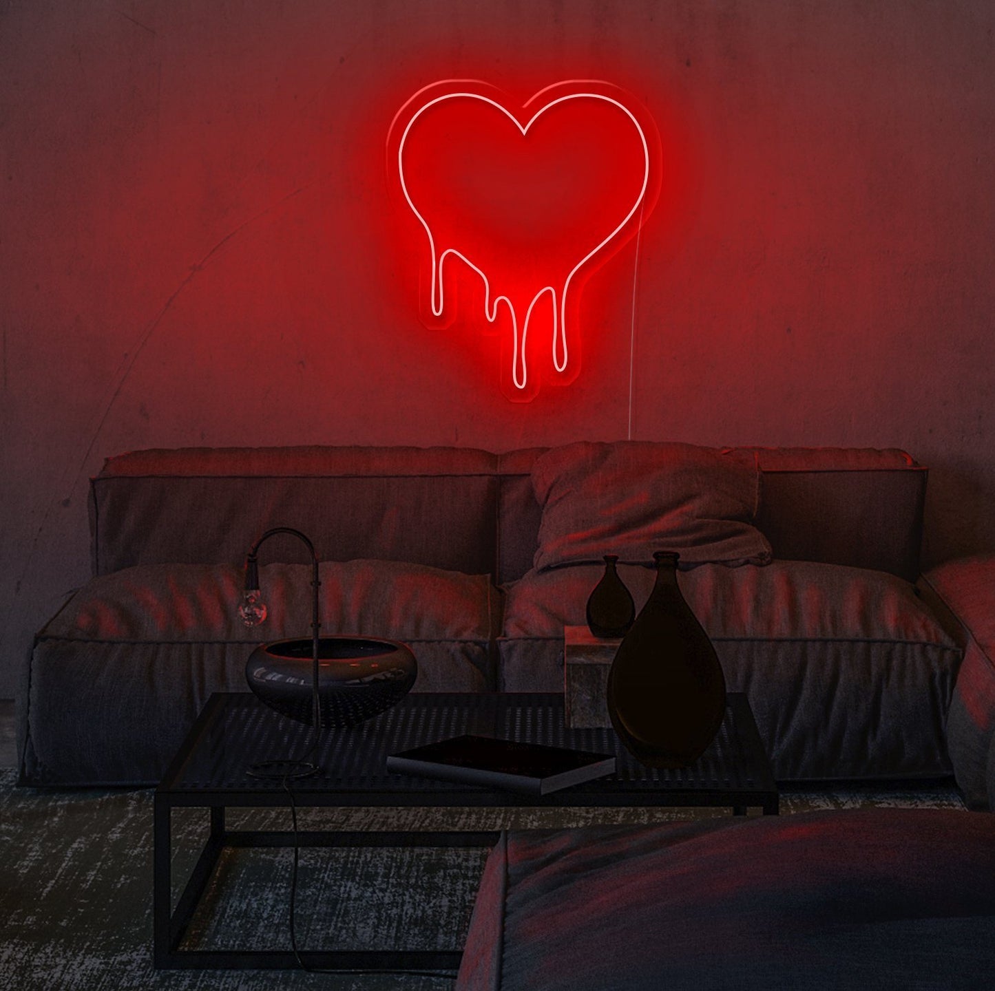 Dripping Love Neon Sign