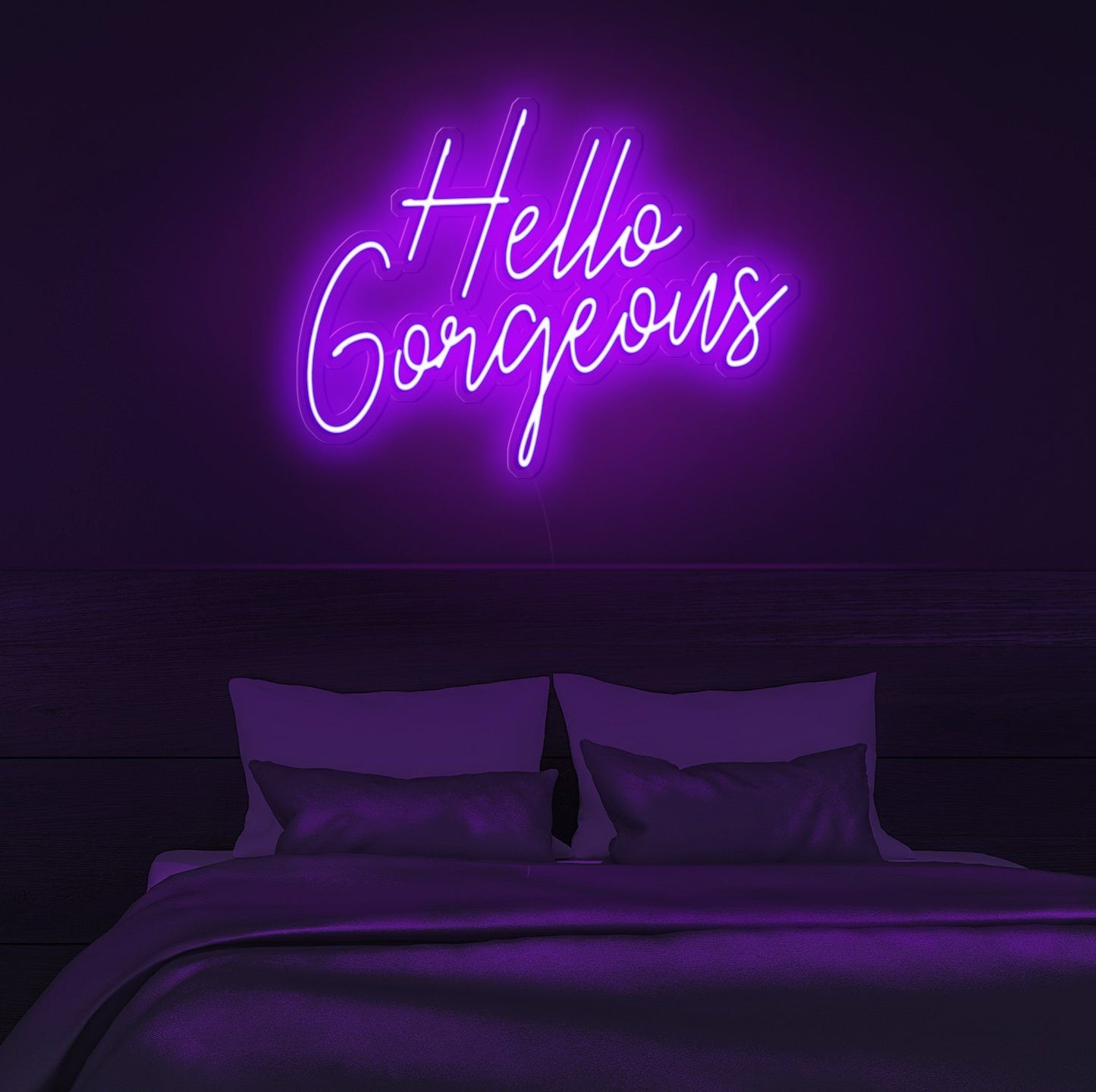 Hello Gorgeous Neon Sign