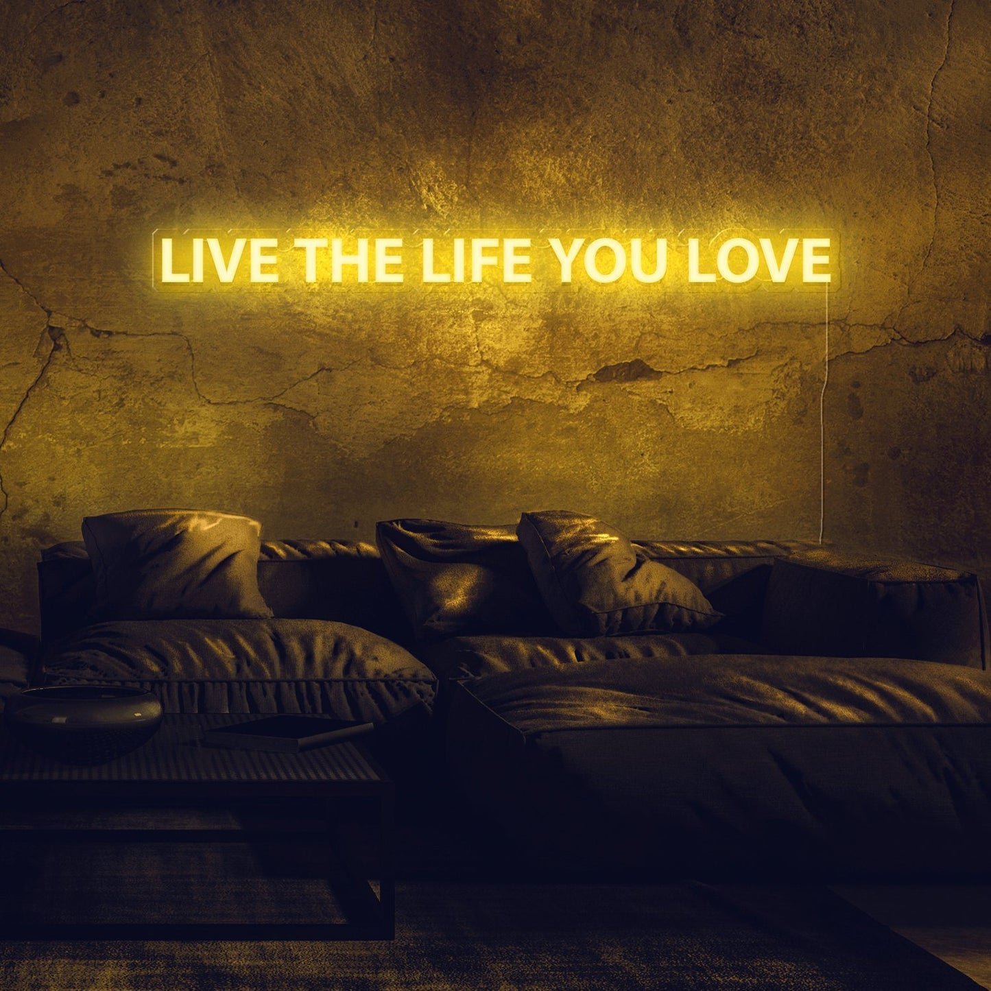 Live The Life You Love Neon Sign