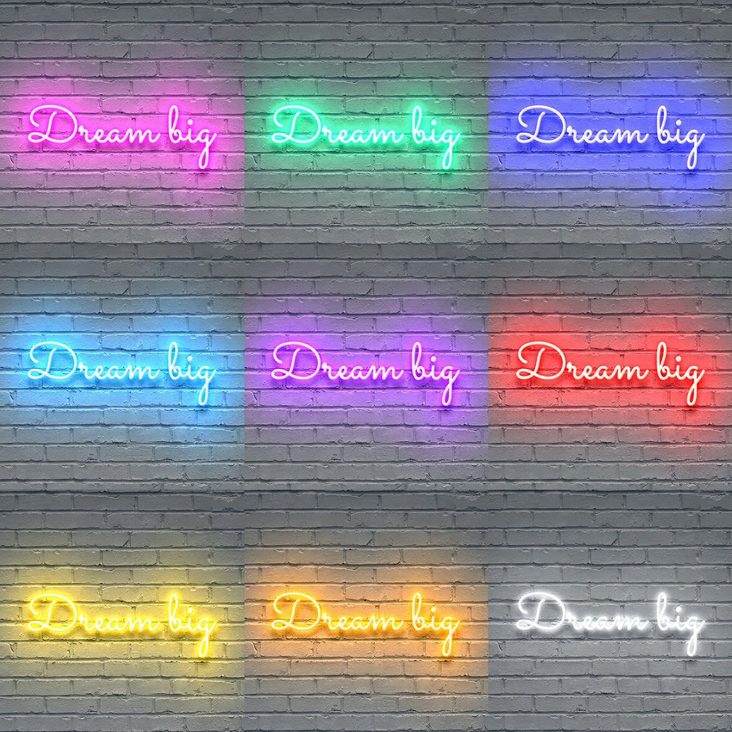 Dream Big Neon Sign