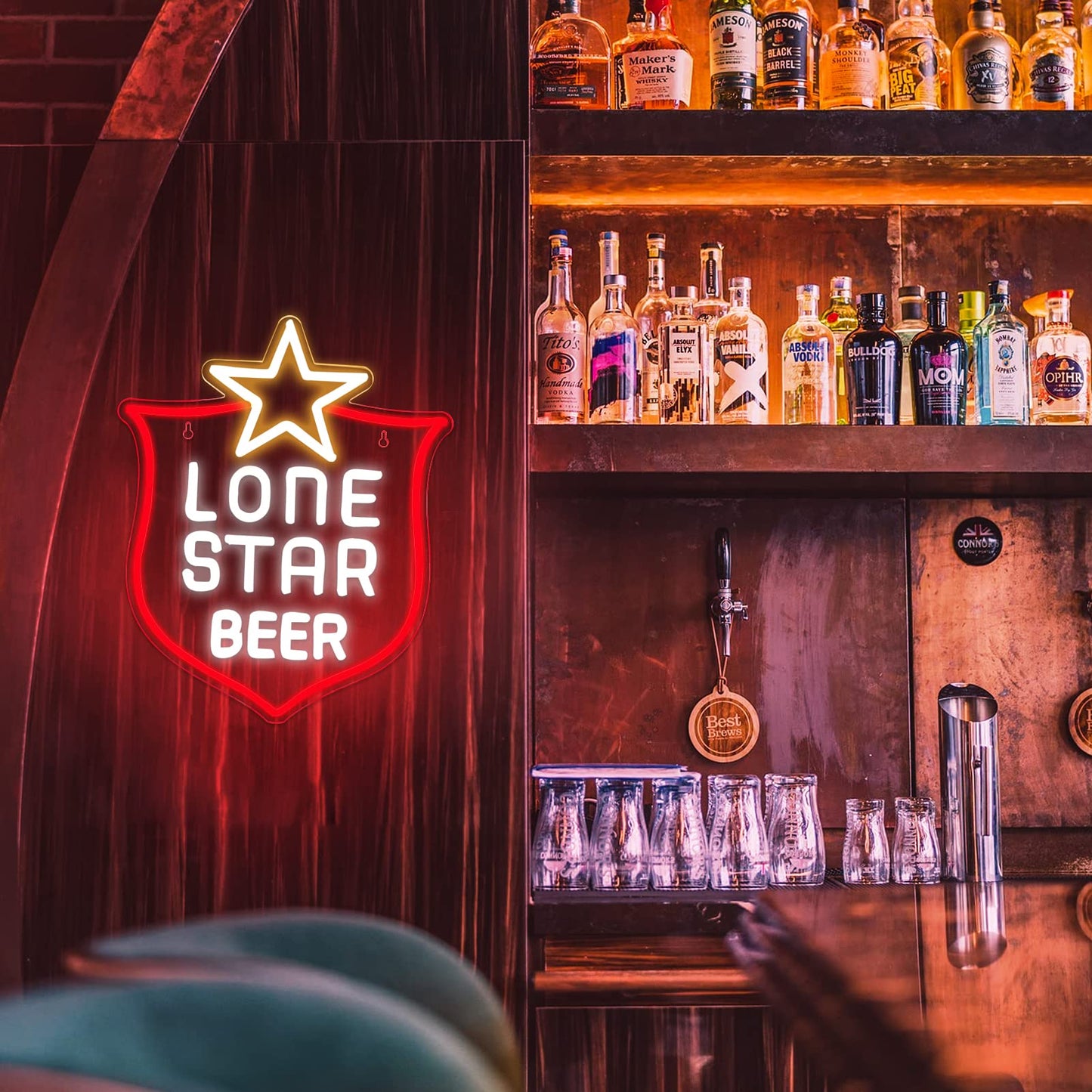 Lone Star Beer Neon Sign