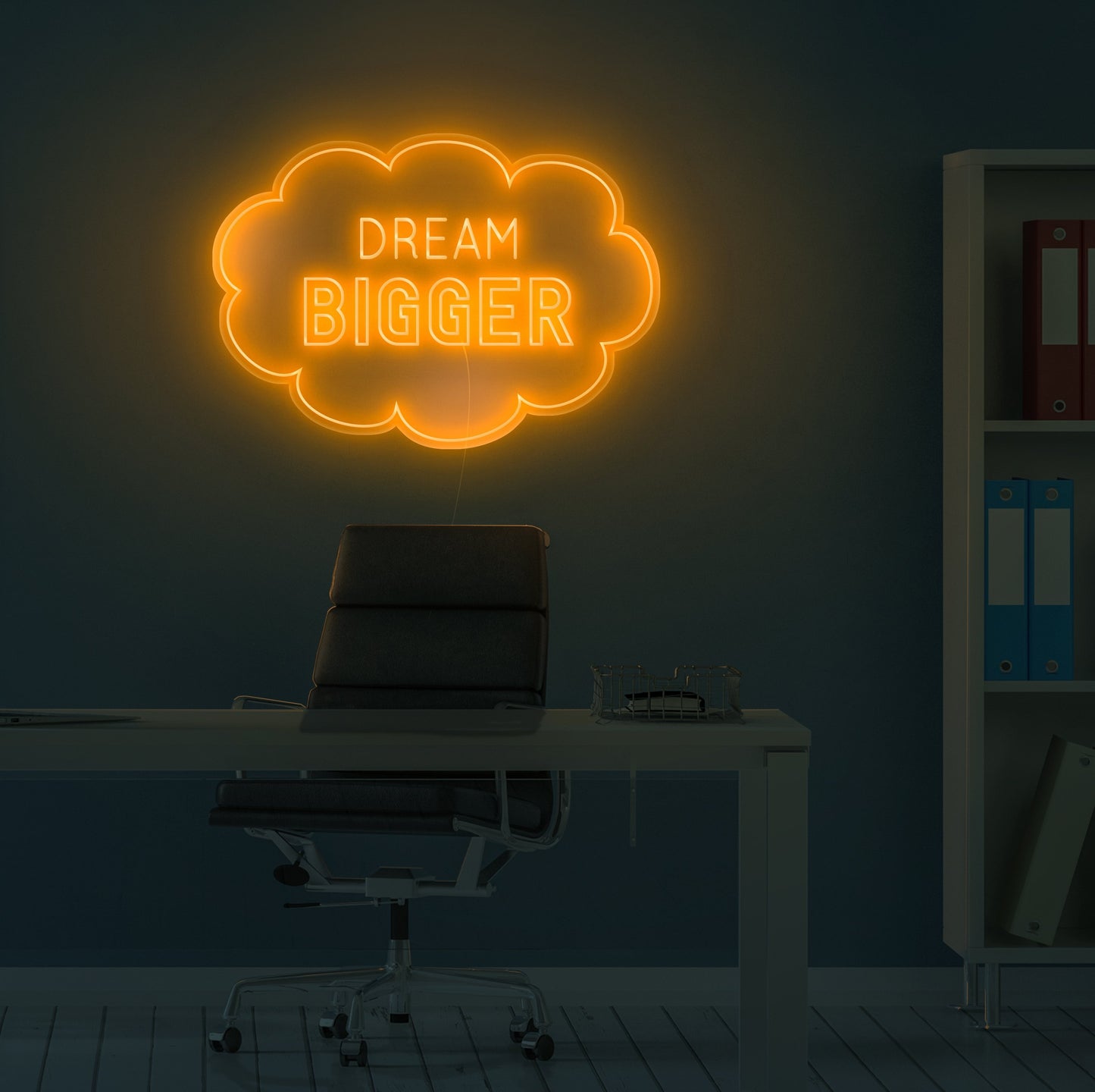 Dream Bigger Neon Sign