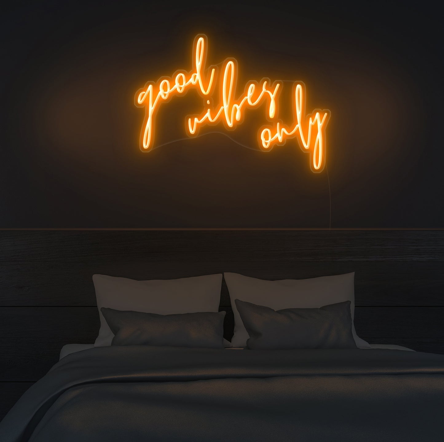 Good Vibes Only Neon Sign