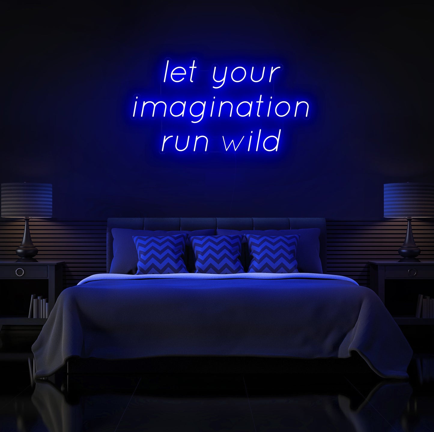 Let Your Imagination Run Wild Neon Sign