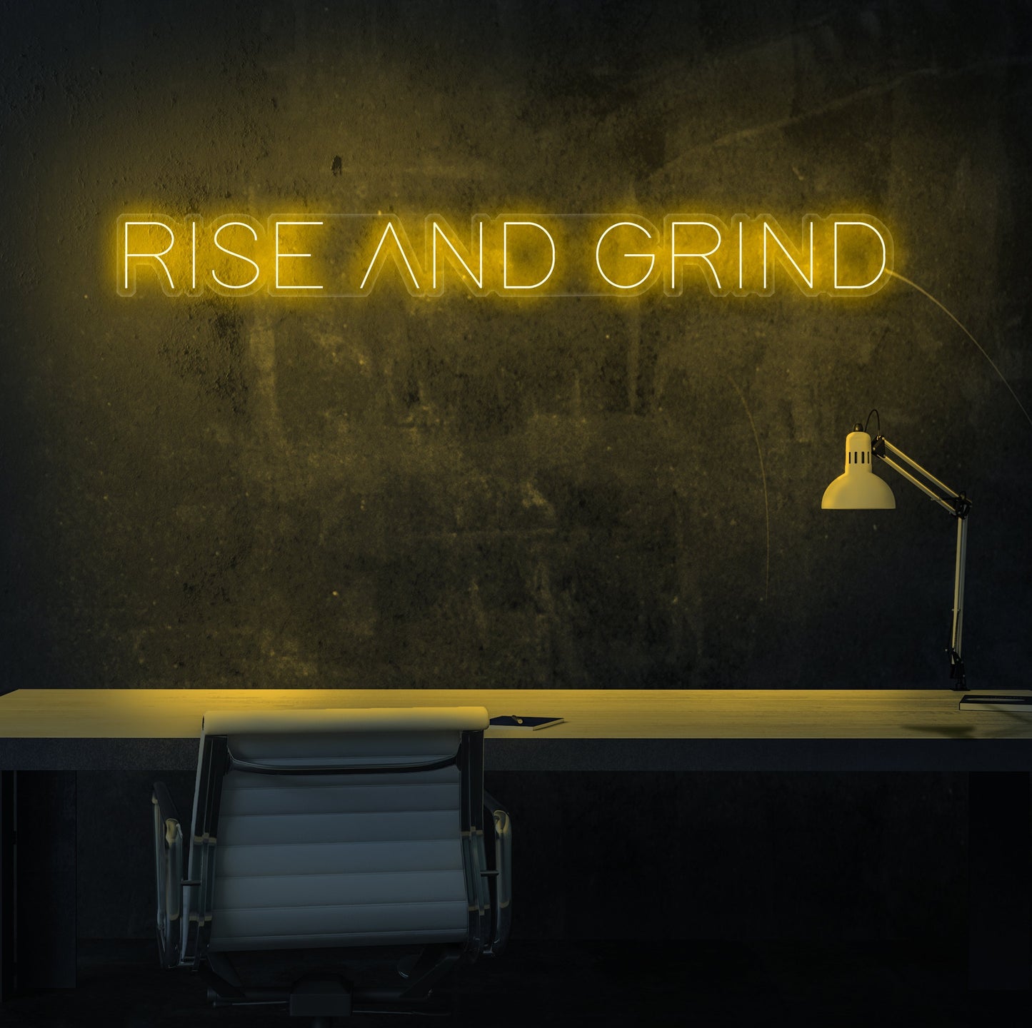 Rise and Grind Neon Sign