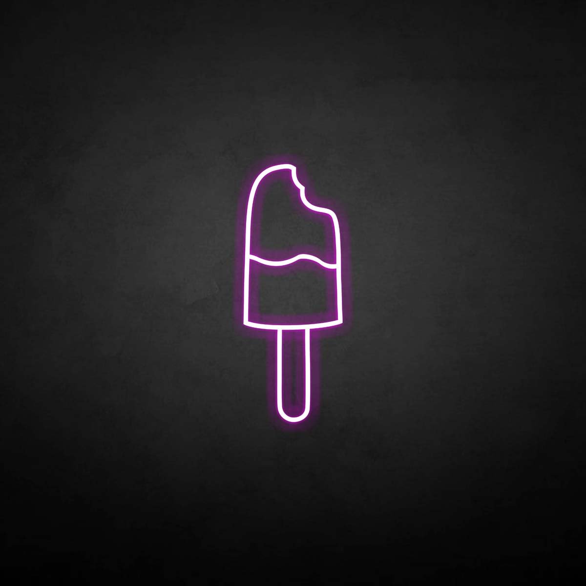 popsicle neon sign