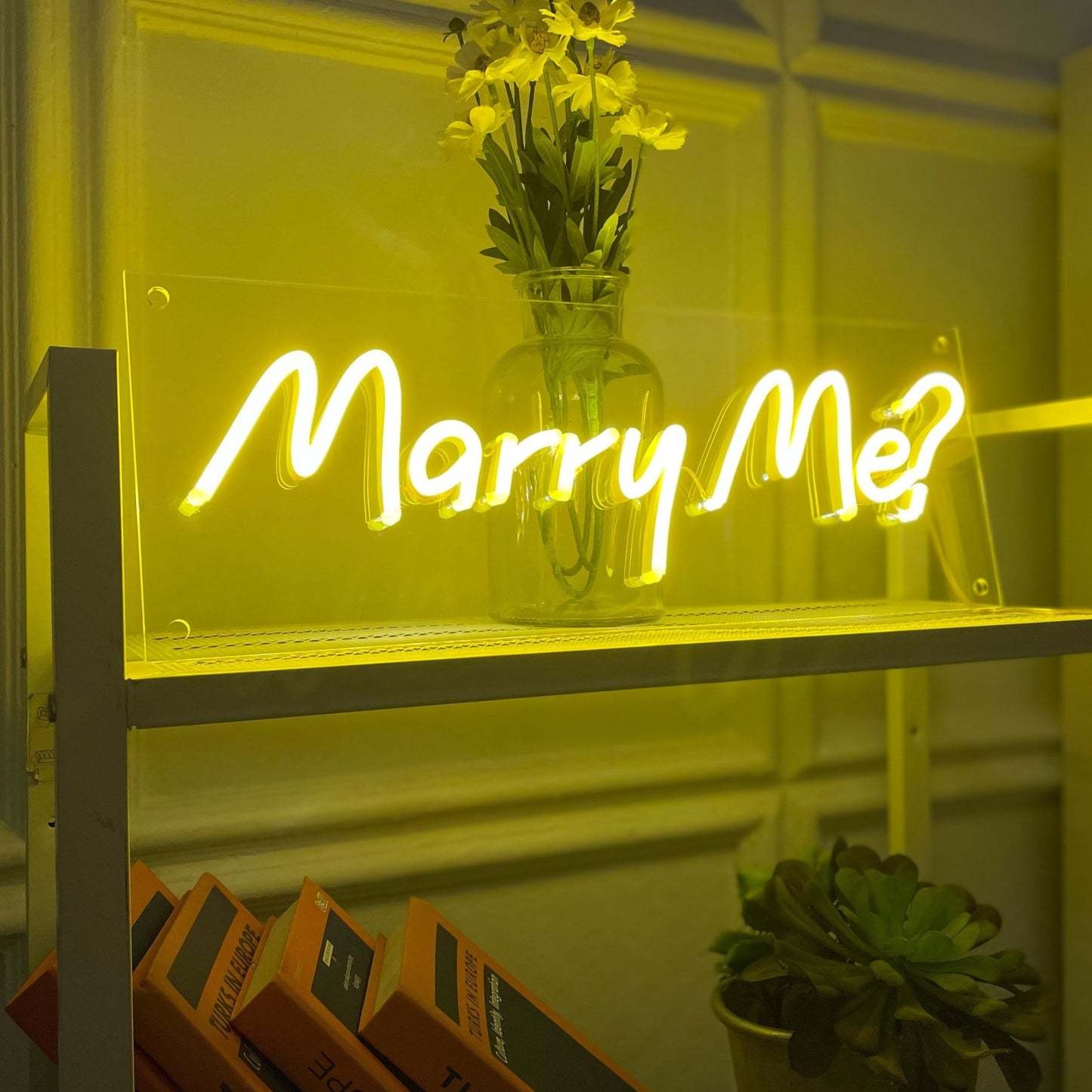 Neon Sign Marry Me