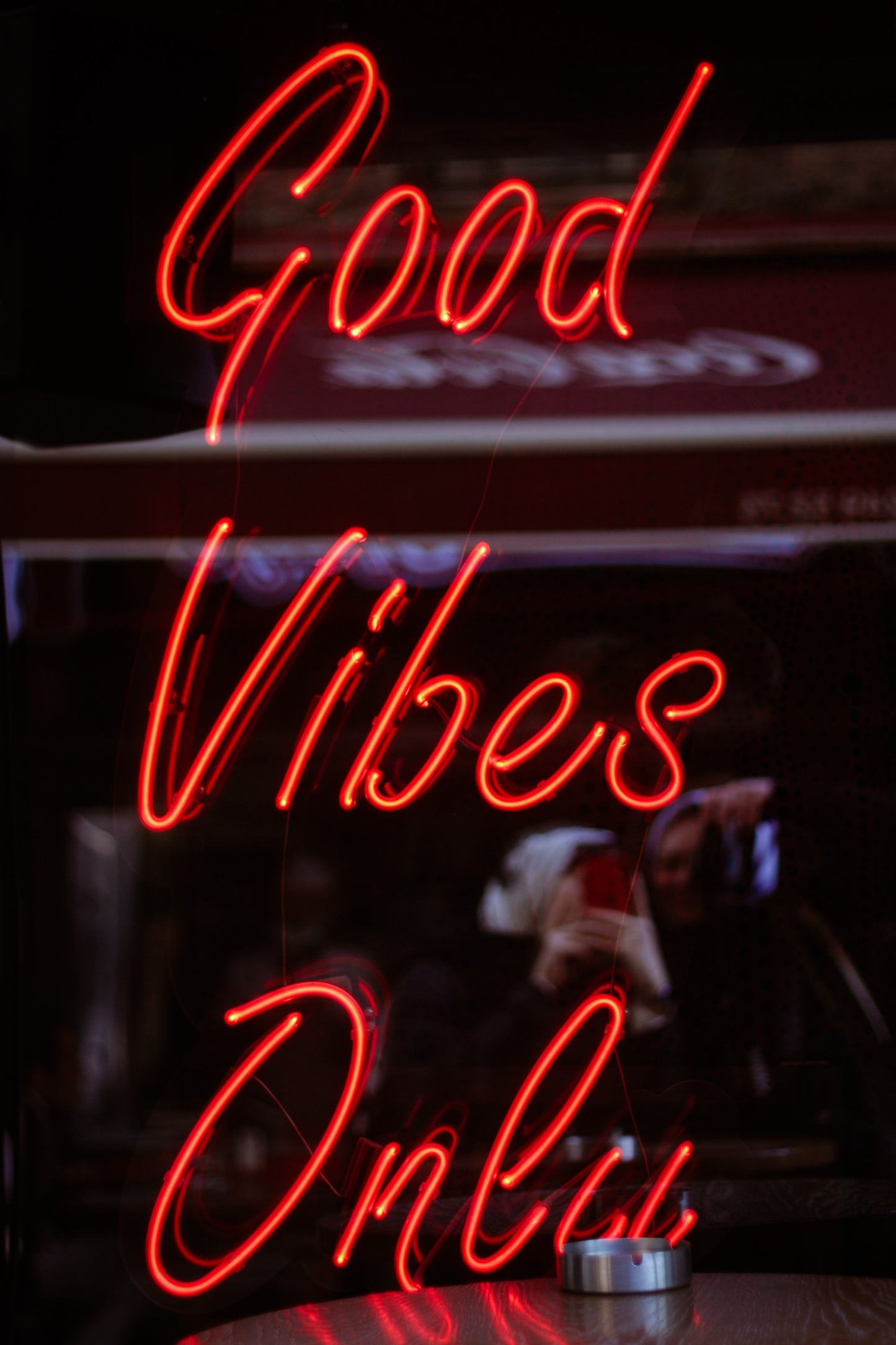 Good Vibes Only Neon Sign