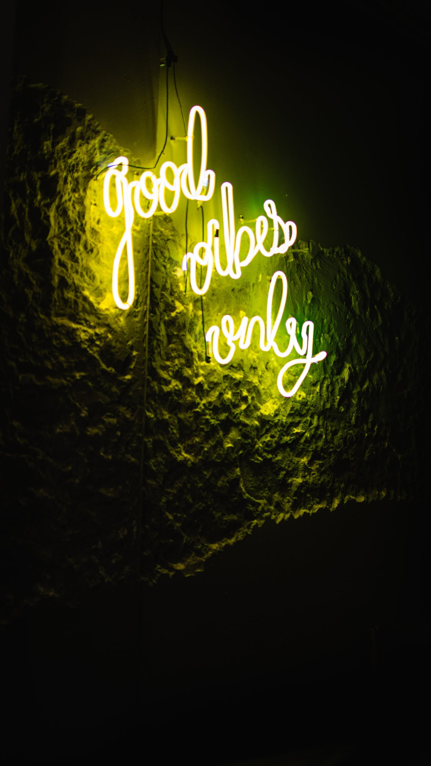 Good Vibes Only Neon Sign