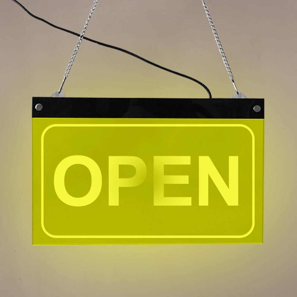 LED Open Sign Business Displays Advertisement Board