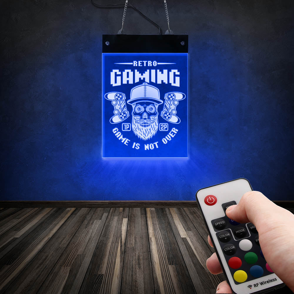 Classic Retro Gaming LED Wall Lighting Sign