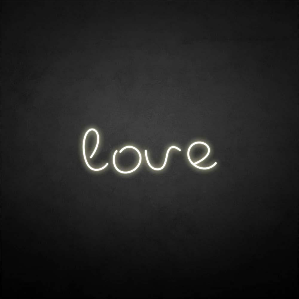 Love neon sign