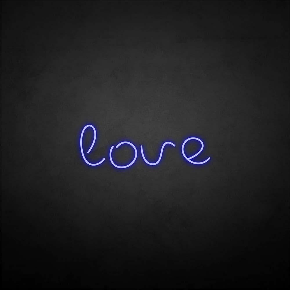 Love neon sign