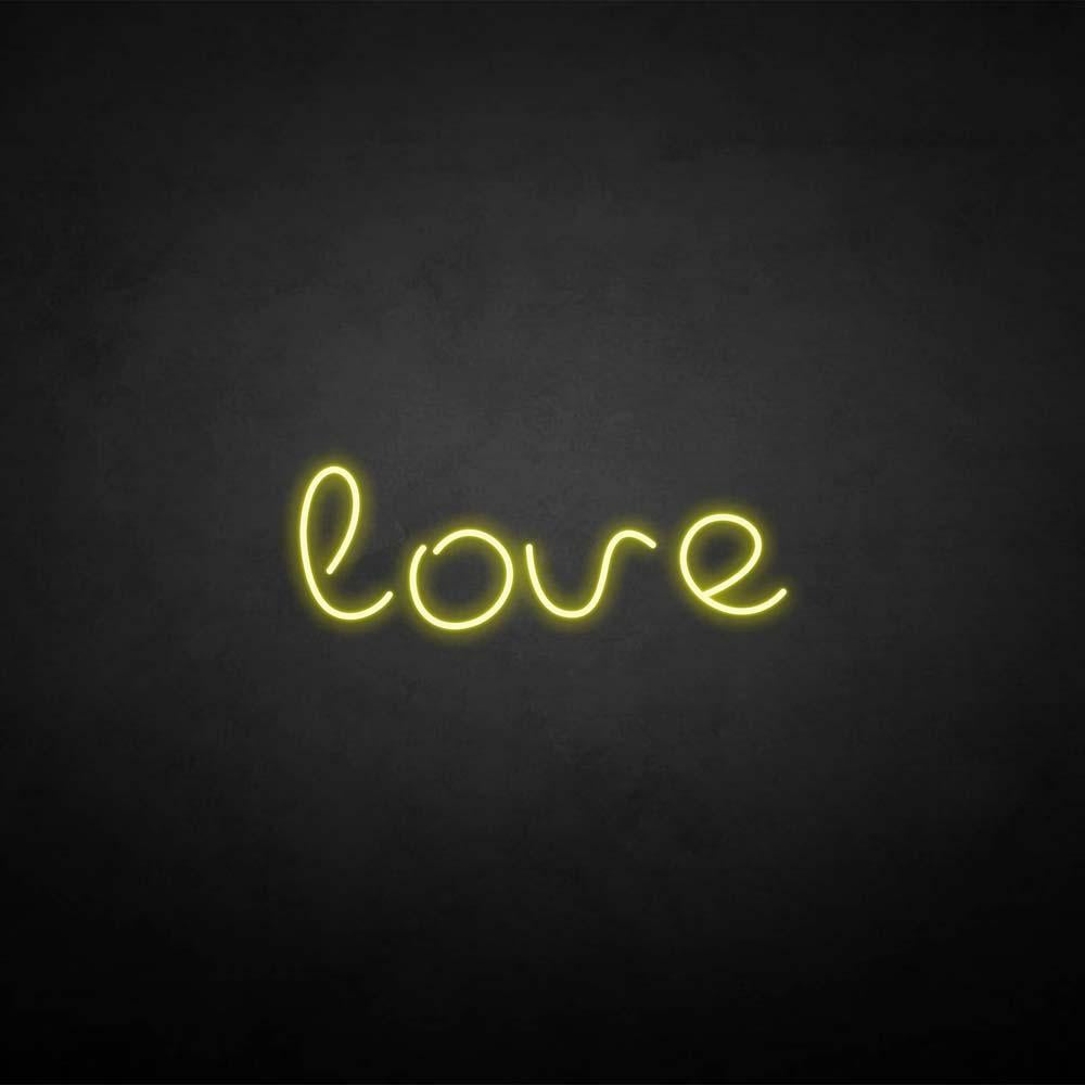 Love neon sign