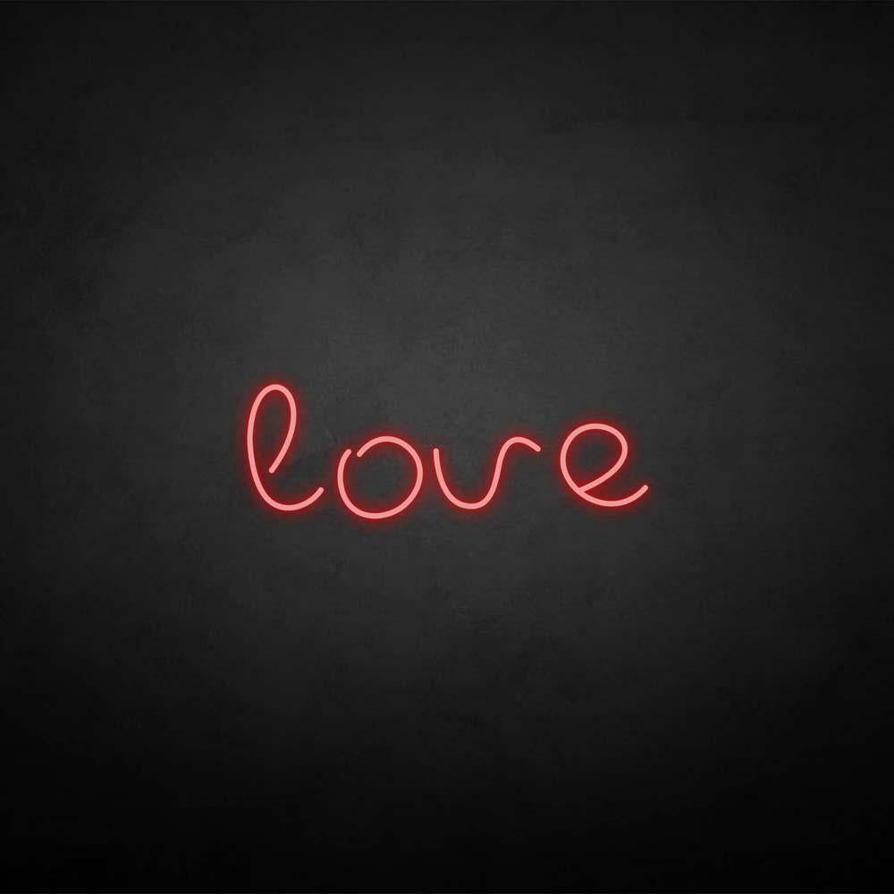 Love neon sign