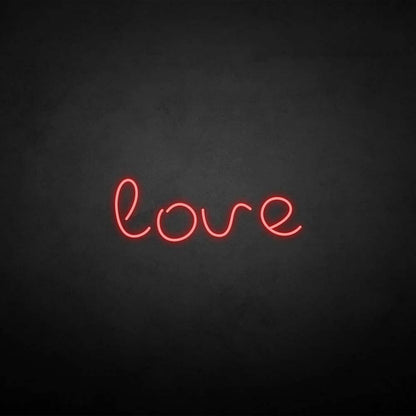 Love neon sign