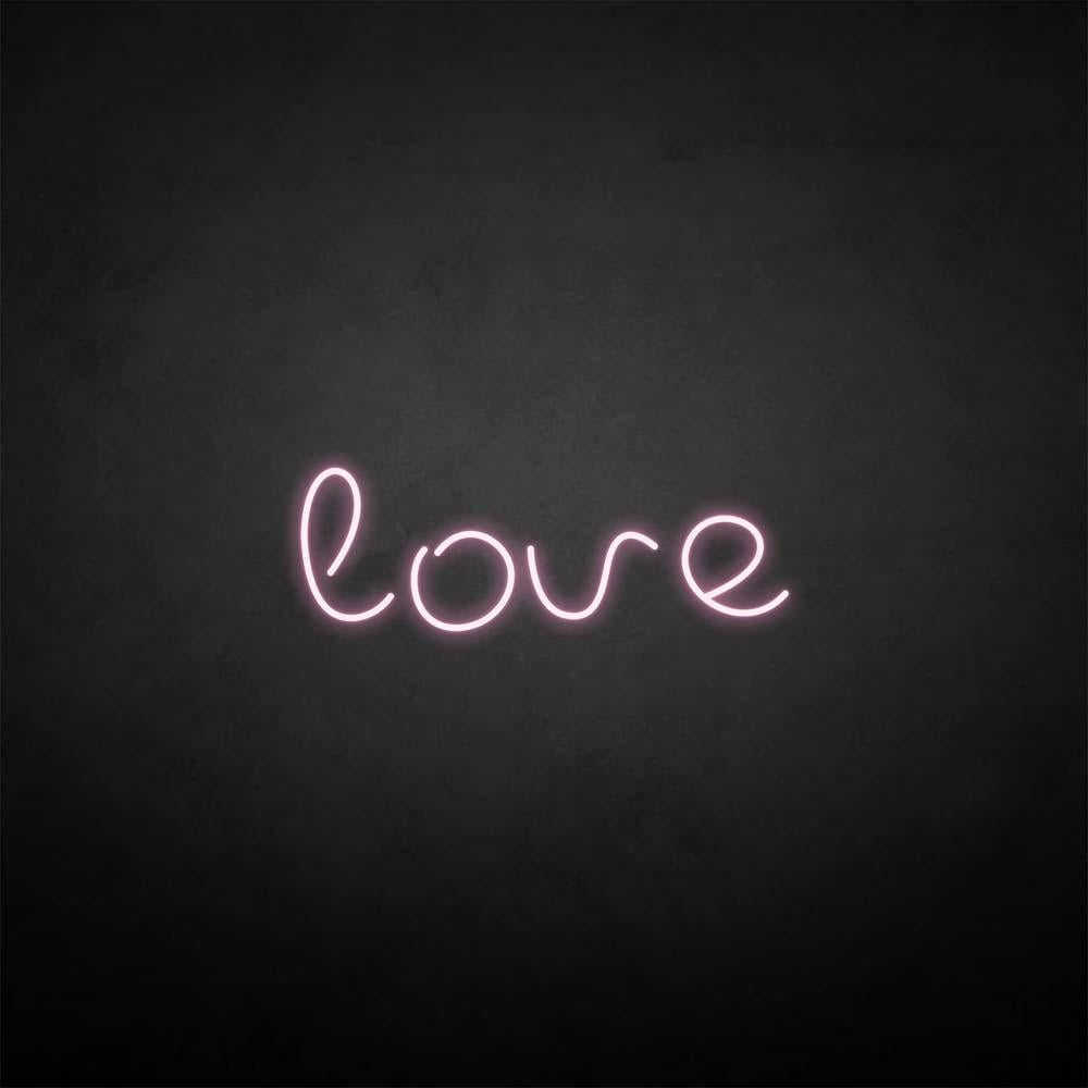 Love neon sign