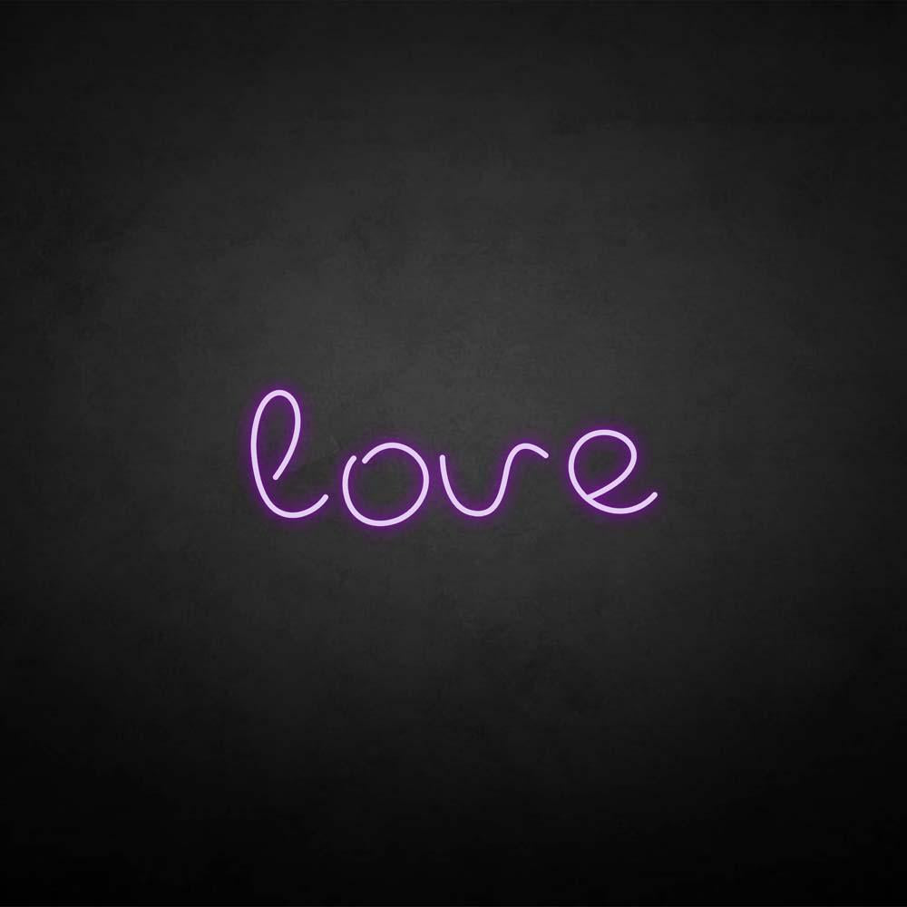 Love neon sign